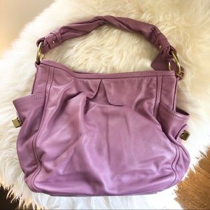 Purple Coach Purse